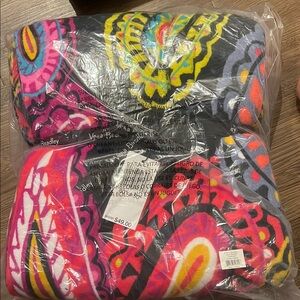 Vera Bradley Twilight Paisley Throw Blanket